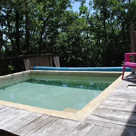 Chalet Insolite Bois Cailloux Avec